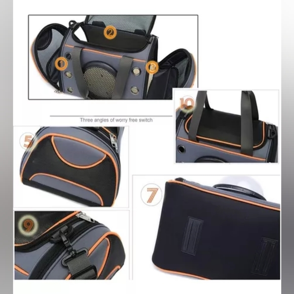 Carrier for cat or small dogs - Picture 2 of 6